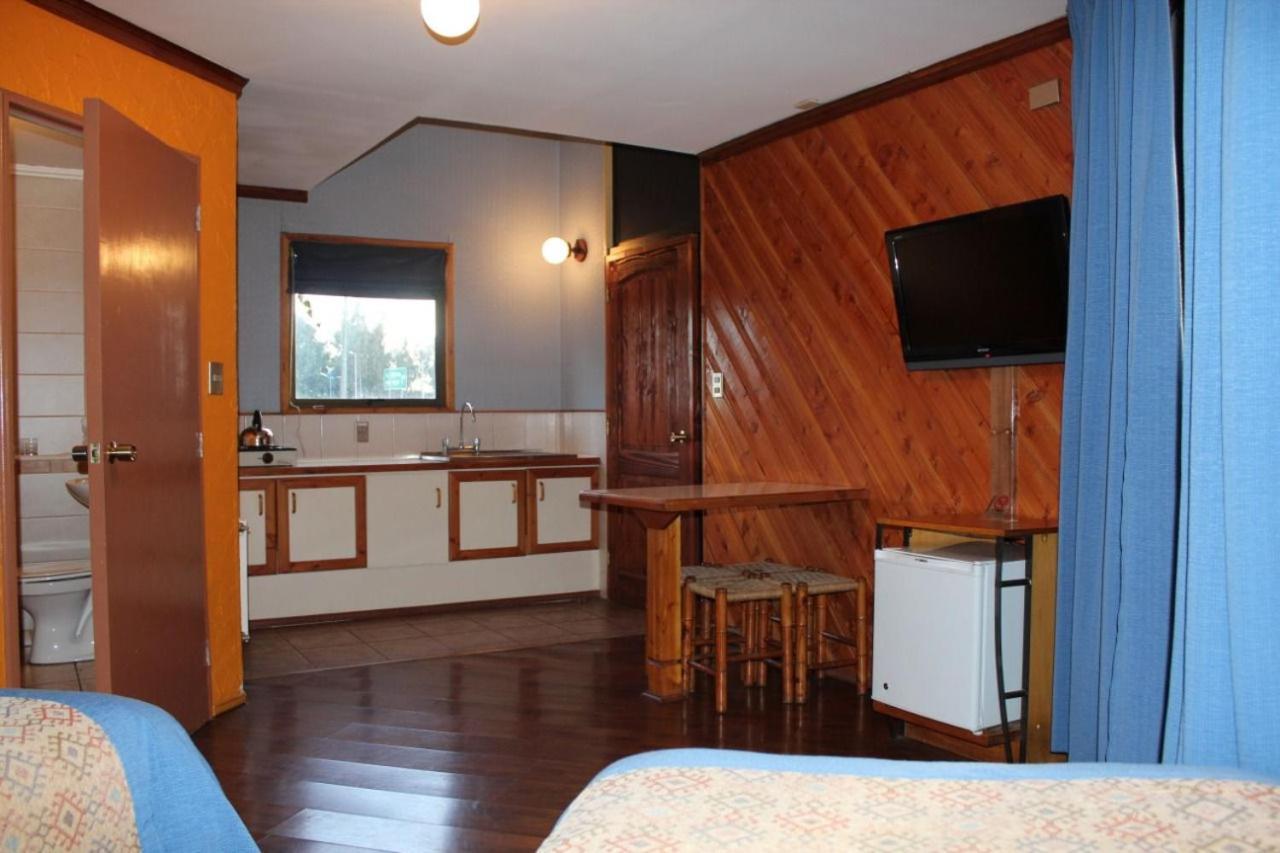 טמוקו Hotel Tierra Del Sur מראה חיצוני תמונה